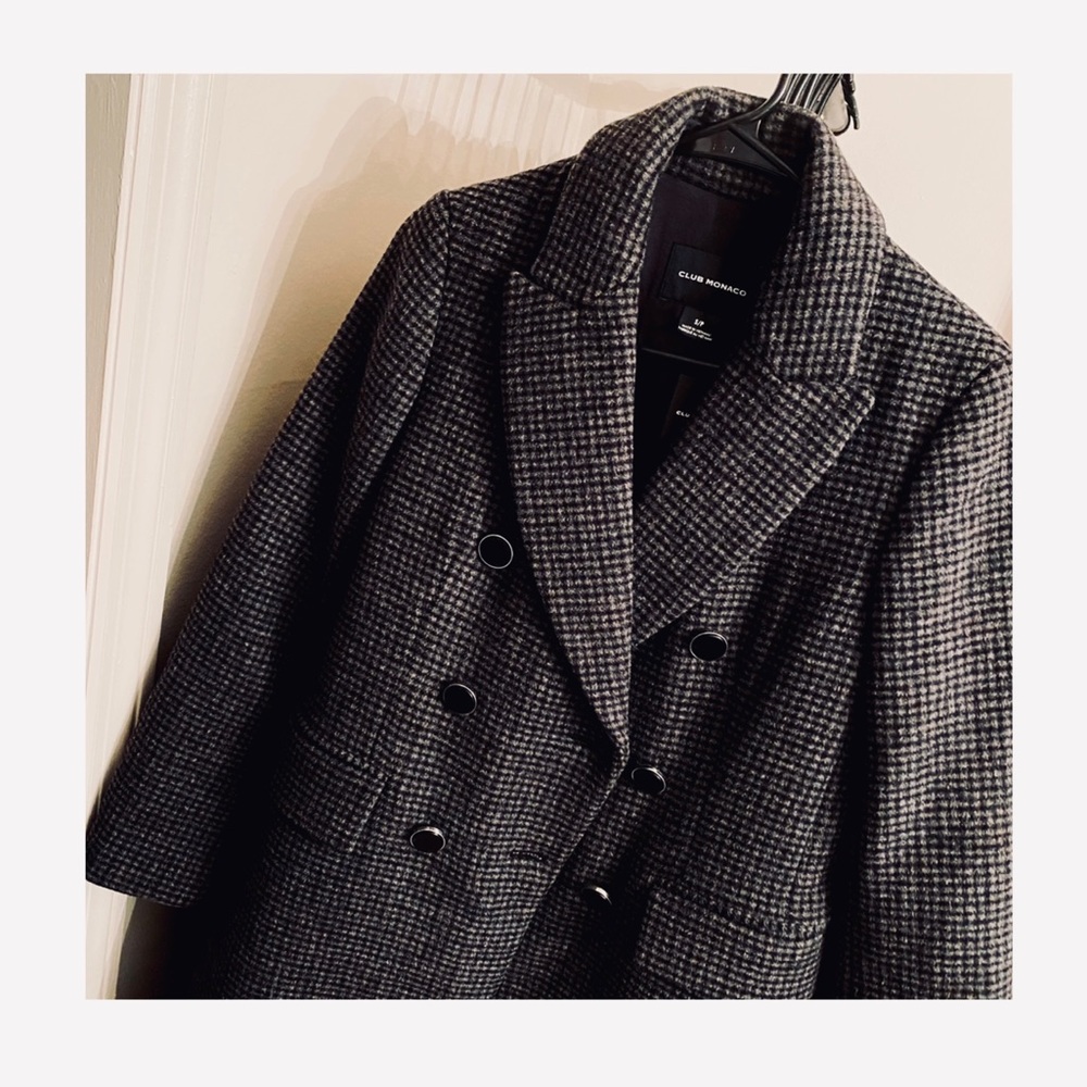 CLUB MONACO Wool Coat
